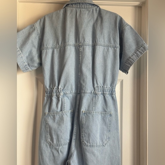 Free People Marci Jumpsuit - Denim Medium - Picture 10 of 11